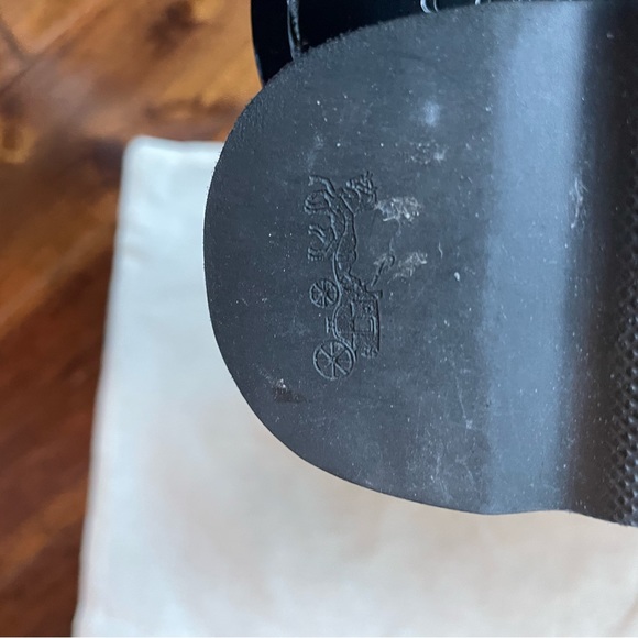 Women’s Coach Black Sandals Sz5.5 - Picture 4 of 7